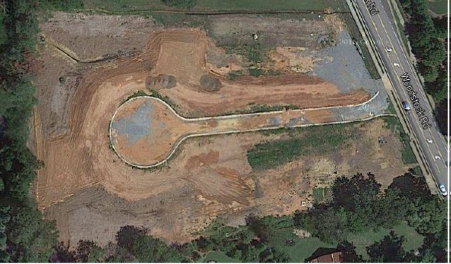 BW Subdivision Overhead Photo