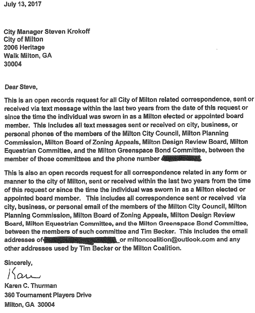 20170713 Thurman Open Records Request