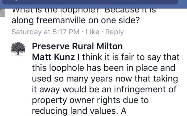 Kunz Gravel Road post